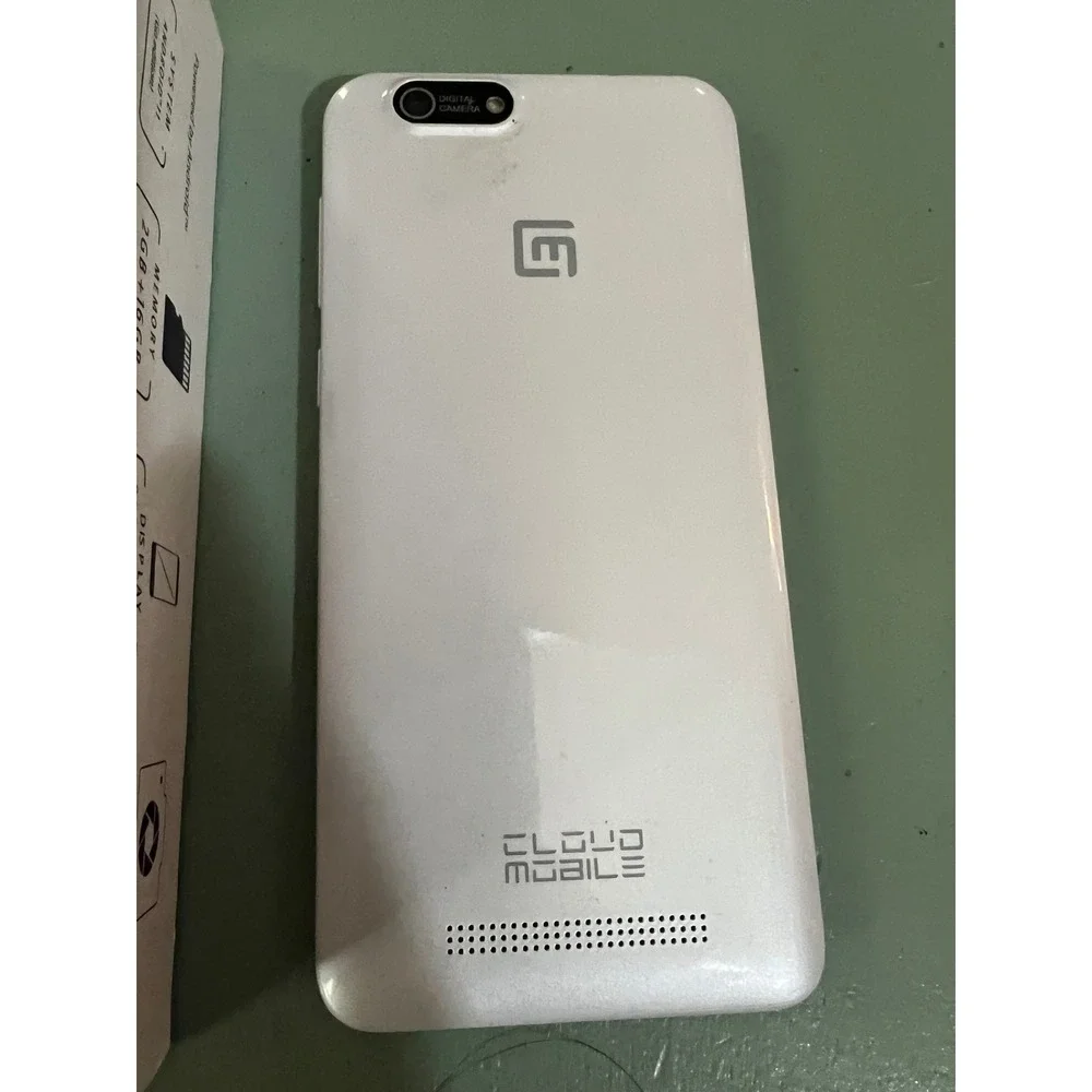 Cloud Mobile Stratus C5 Elite 4G LTE Android Smartphone 16GB White C5Elite